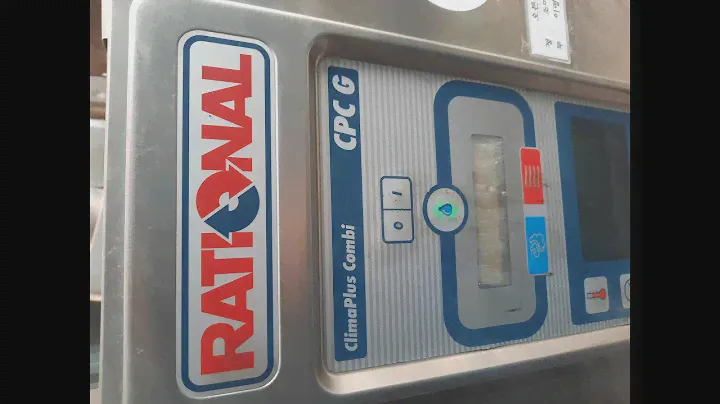 Rational climaplus combi CPC G / How to operate rational clima plus combi