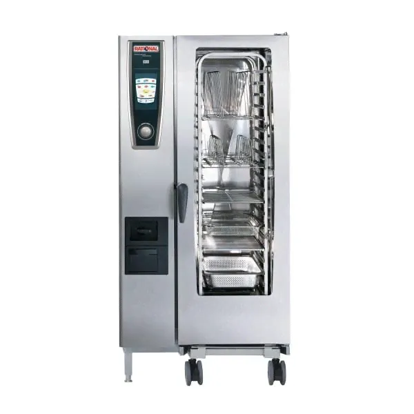 Пароконвектомат Rational SCC 201 Whitefficiency, электрический, бойлерный, 20 уровней