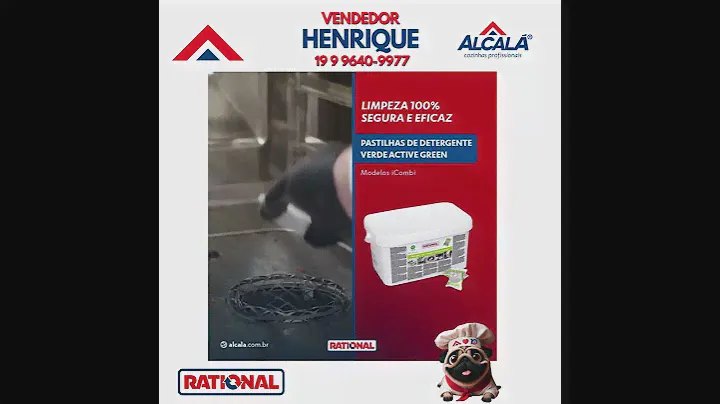 PASTILHAS DE LIMPEZA E CONSERVAÇÃO DE FORNOS RATIONAL: HIGIENIZE SEUS FORNOS DA MANEIRA CERTA