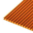 Сотовый поликарбонат 6 мм Rational 2,1x3 м коричневый