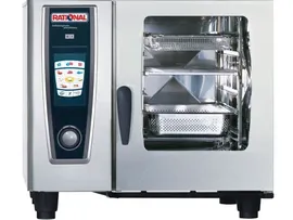 Пароконвектомат Rational SCC 61 Whitefficiency, электрический, бойлерный, 6 уровней