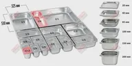 Гастроемкость RATIONAL GN 2/1-65 н/сталь 6013.2106