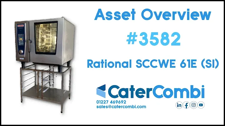 Rational SCC WE (SI Unit) 6 Grid 3 Phase Electric Combi Oven - CaterCombi Asset 3582