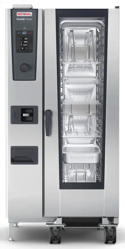 Пароконвектомат электрический RATIONAL iCombi Classic 20-1/1 GN1/1-20 шт., правая дверь СТАНД. (без опций)