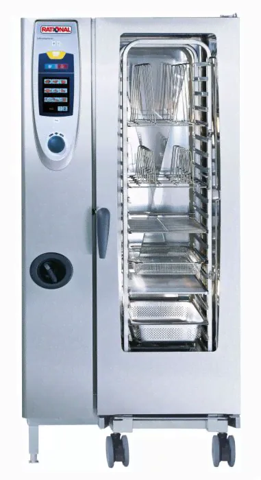 Пароконвектомат Rational CombiMaster 201, электрический, бойлерный, 20 уровней-0