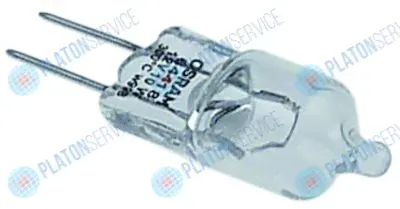 Лампа галогеновая цоколь G4 12В 10Вт 500°C - RATIONAL 3024.0201-0